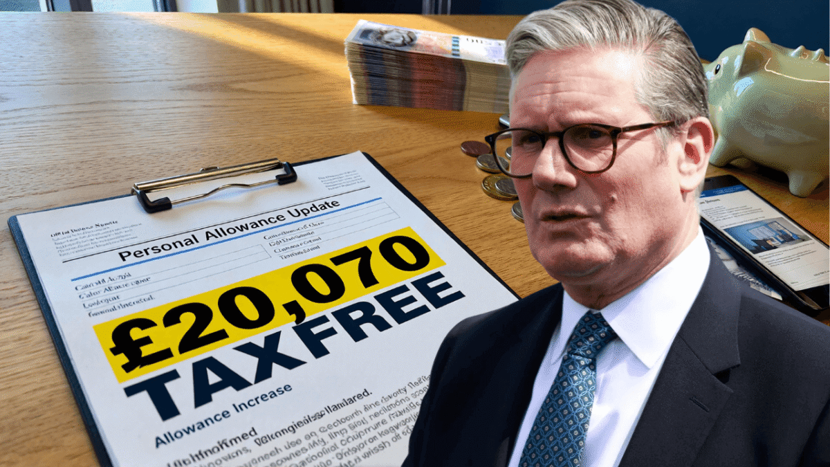 HMRC Officially Confirms Tax‑Free Personal Allowance...